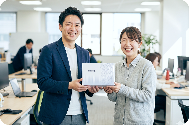 N-NOSEが大切な社員の健康を見守る