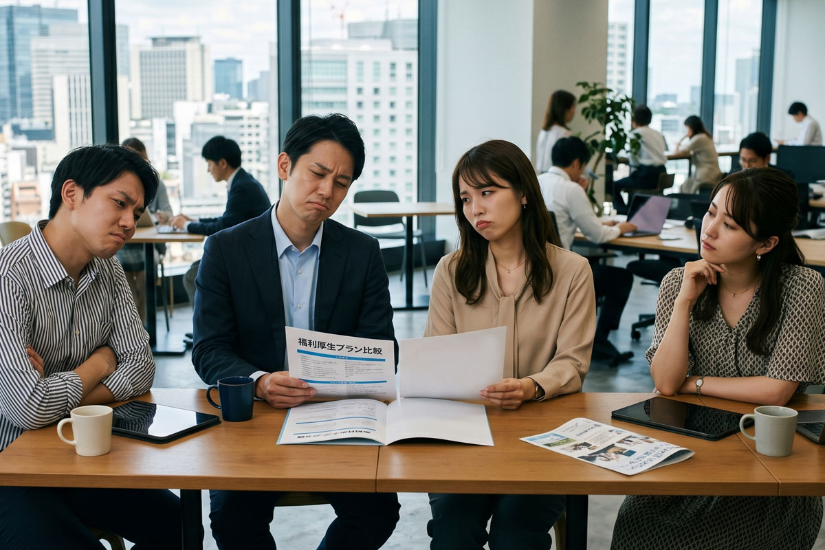 健康診断だけでは社員から満足されない