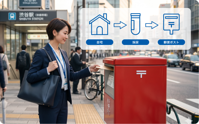 従業員の自宅へ配送管理の手間ナシ！